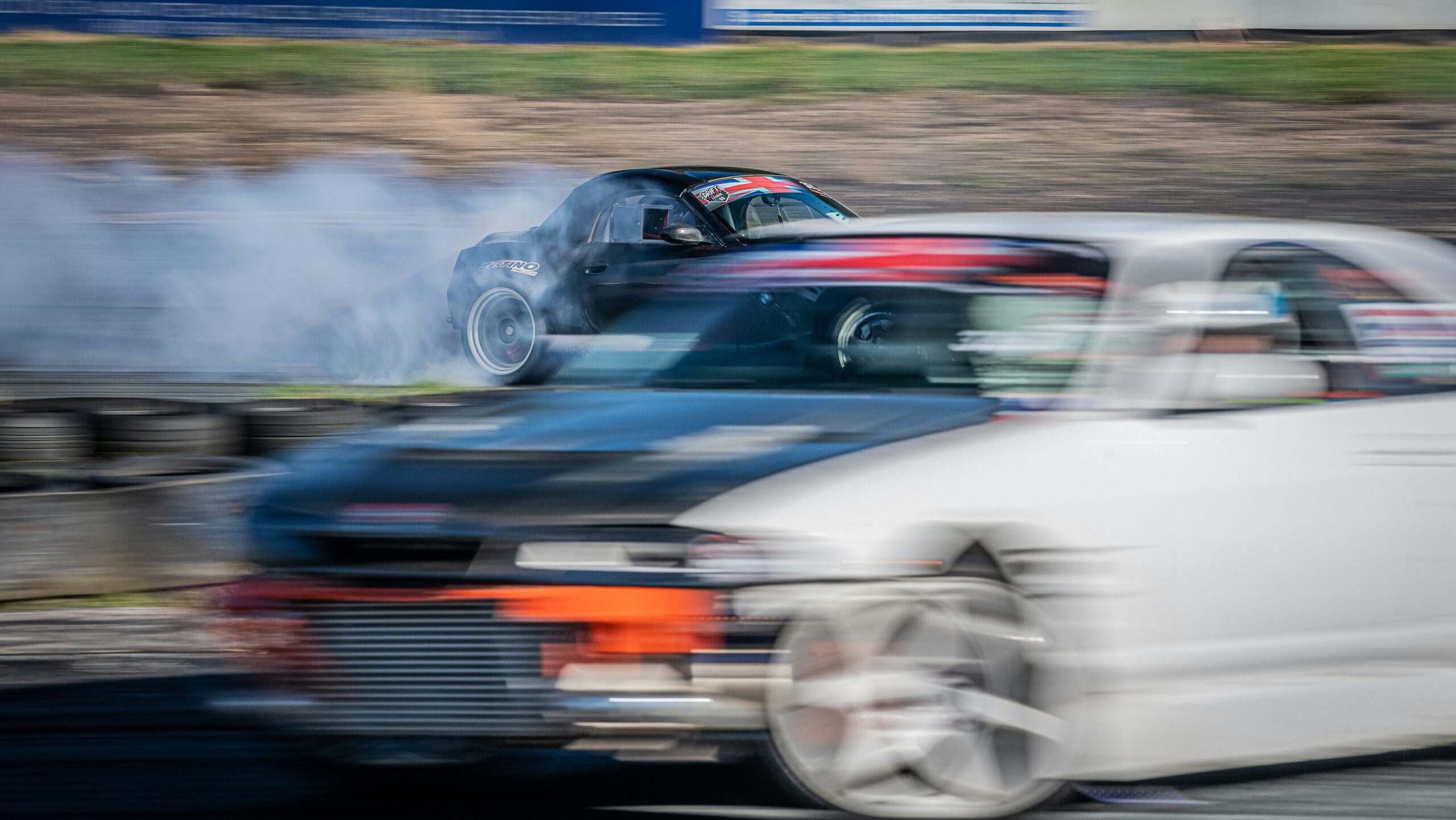 a race car on a track